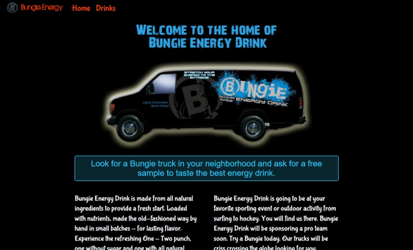 Bungie Energie Drink